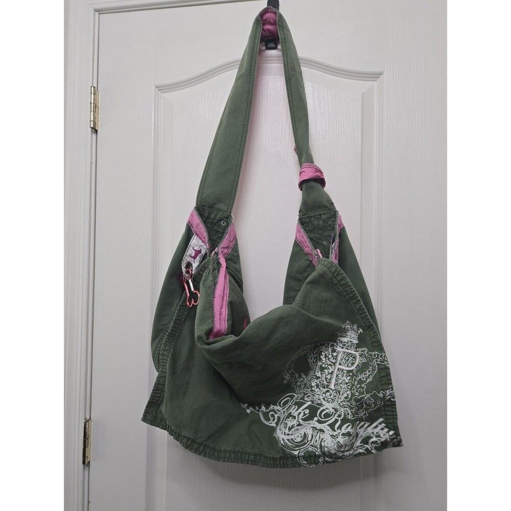 Y2K PINK Royalty Victoria's Secret Oversize HUGE bag So Much Pink Stuff... Vtg